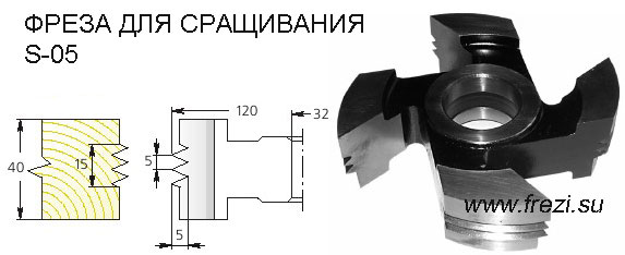Фреза шип