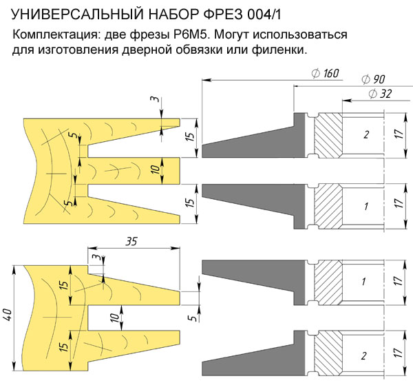 Набір для дверної обвязки