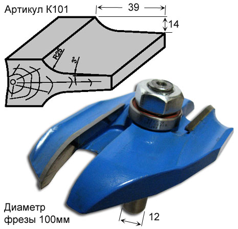 Фреза філенка