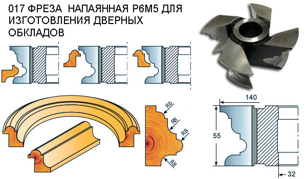 Дверной штапик Р6М5