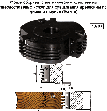 Фреза для сращивания