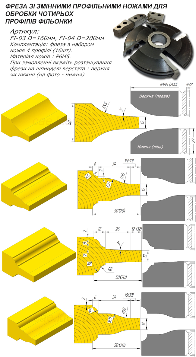 Գ����� ��� ������ �� ����� FI-03 (D=160��), FI-04 (D-200��) 4 �������
